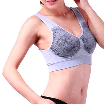 Women's Seamless Bras, Lace Print/2014 Sexy Design, Various Colors, Double-layer Sexy Item