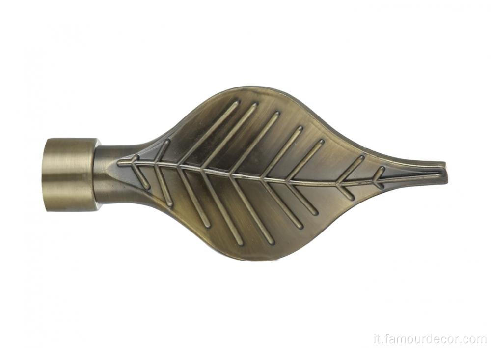 Pali classici di tende telescopiche fogliare