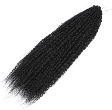 Afro Kinky Marley Braids Hair 18inch Soft Jumbo Crochet Braids Hair Extensions Synthetic Long Ombre Marley Twist Hair