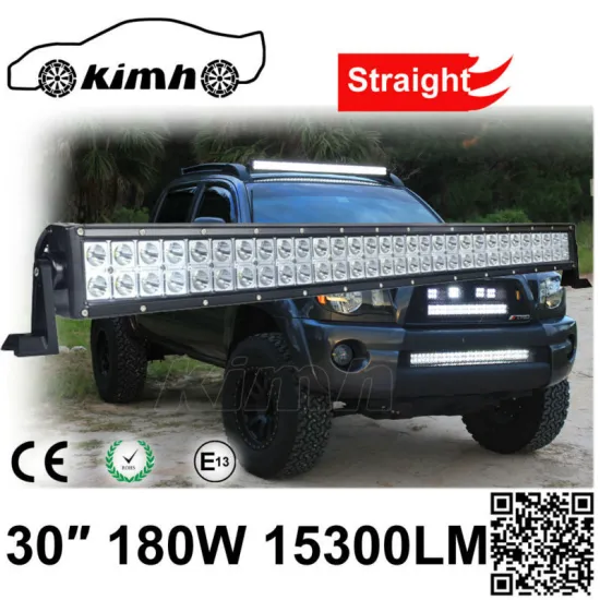 Excellent 10-30V DC 180W 15300LM warm white led bar light