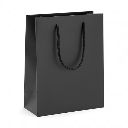 Custom printed brown kraft paper shopping bag