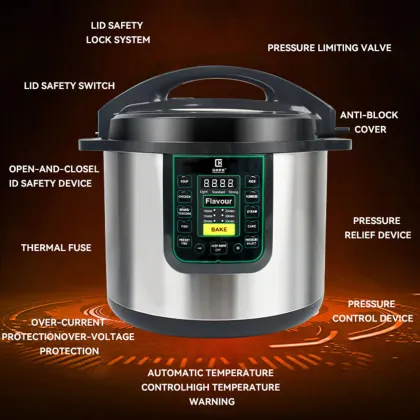 Wholesale Multifunction Smart Electric Pressure Cooker - Guangdong Programmable Digital Pressure Cooker on Sale