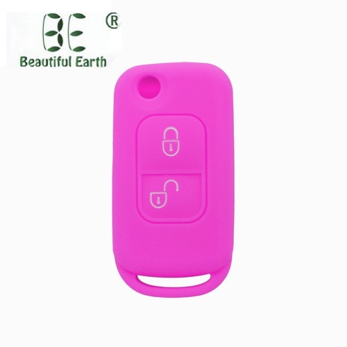 Fold Silicone Car Key Protective Cover For Benz