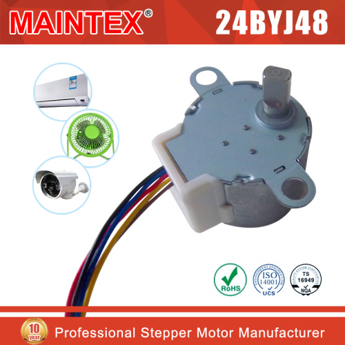 4 phase 24byj48 fan motor 5v 1:64 motor