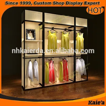 2016 Fashion women clothes display rack