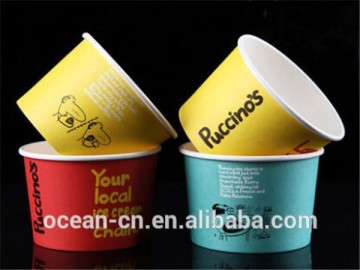 Disposable paper bowl