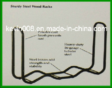 Wood Holder Low Stacker Log Rack