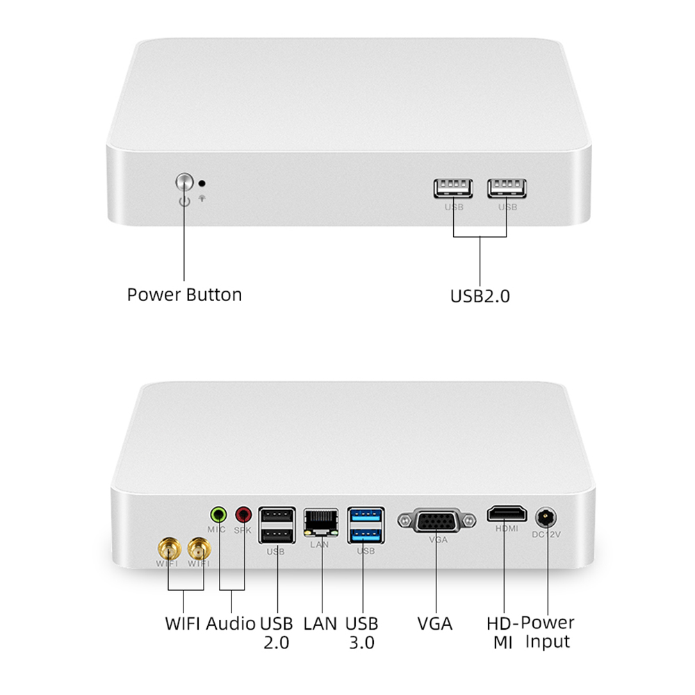 x26ul N100 Single LAN Home PC