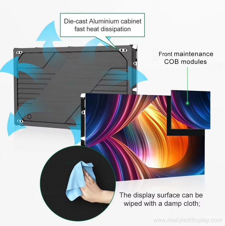 COB Mini indoor LED Video Wall