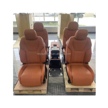 Relyauto LC300 Luxury Leather Rear Seat Upgrade for Toyota Land Cruiser