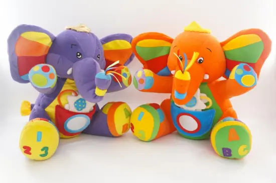 Elephants Shapes Plush Toys