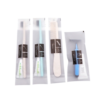 Design best portable travel folding toothbrush set non-disposable hotel toiletries soft hair toothbrush kit