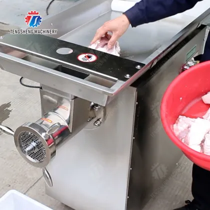 Large Industrial Meat Grinder Machine