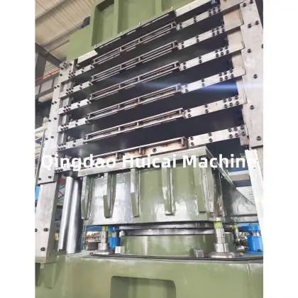 Qingdao Huicai Machine Natural Rubber Yoga Mat Vulcanizing Press