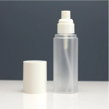 Contenitore in plastica per crema da 150 ml con tappo a vite bianco