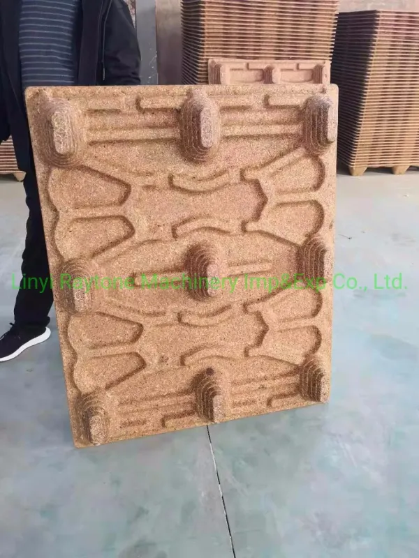 Free Fumigation High Pressure Compressed Moulding Wooden Pallet