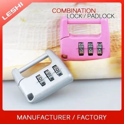 Digit Resettable Cute Travel Bag Combination Lock