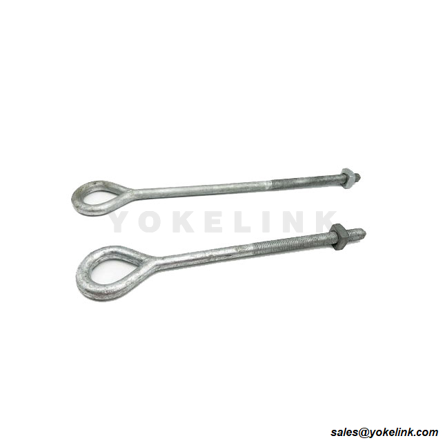 Horganyzott acél táguló/keresztlemezes horgonyrúd 3/4&quot; x 8 láb nehéz polgári építési projektekhez