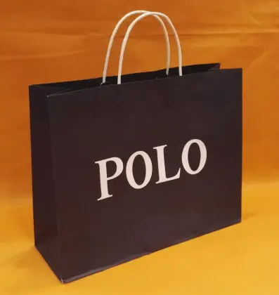 POLO white kraft paper bag