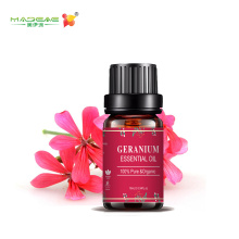 Aceite esencial de geranio Aceite natural de topgrado para cuidado del cuerpo