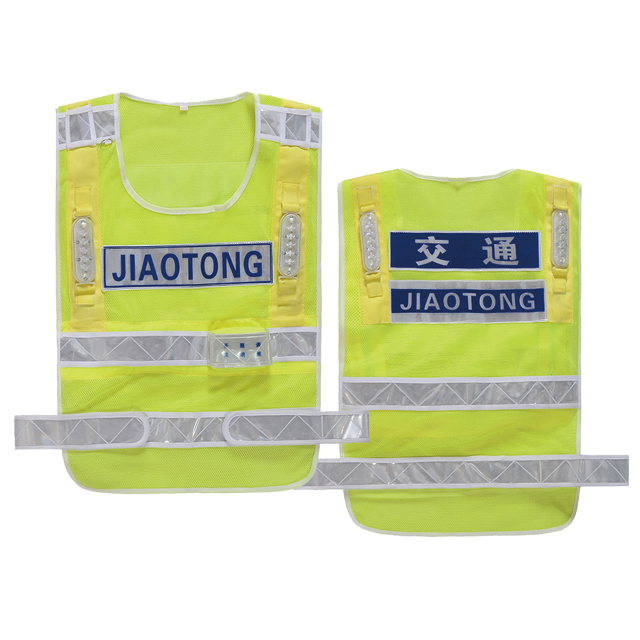 Flashing Light Safety Vest