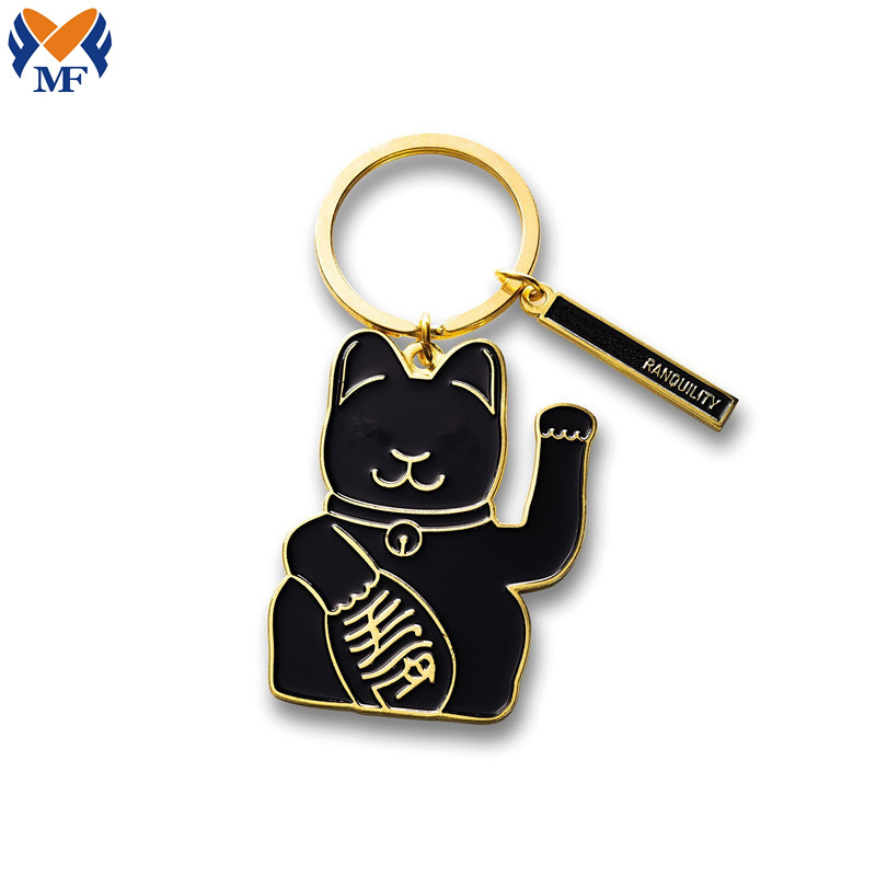 Lucky Cat Keychain