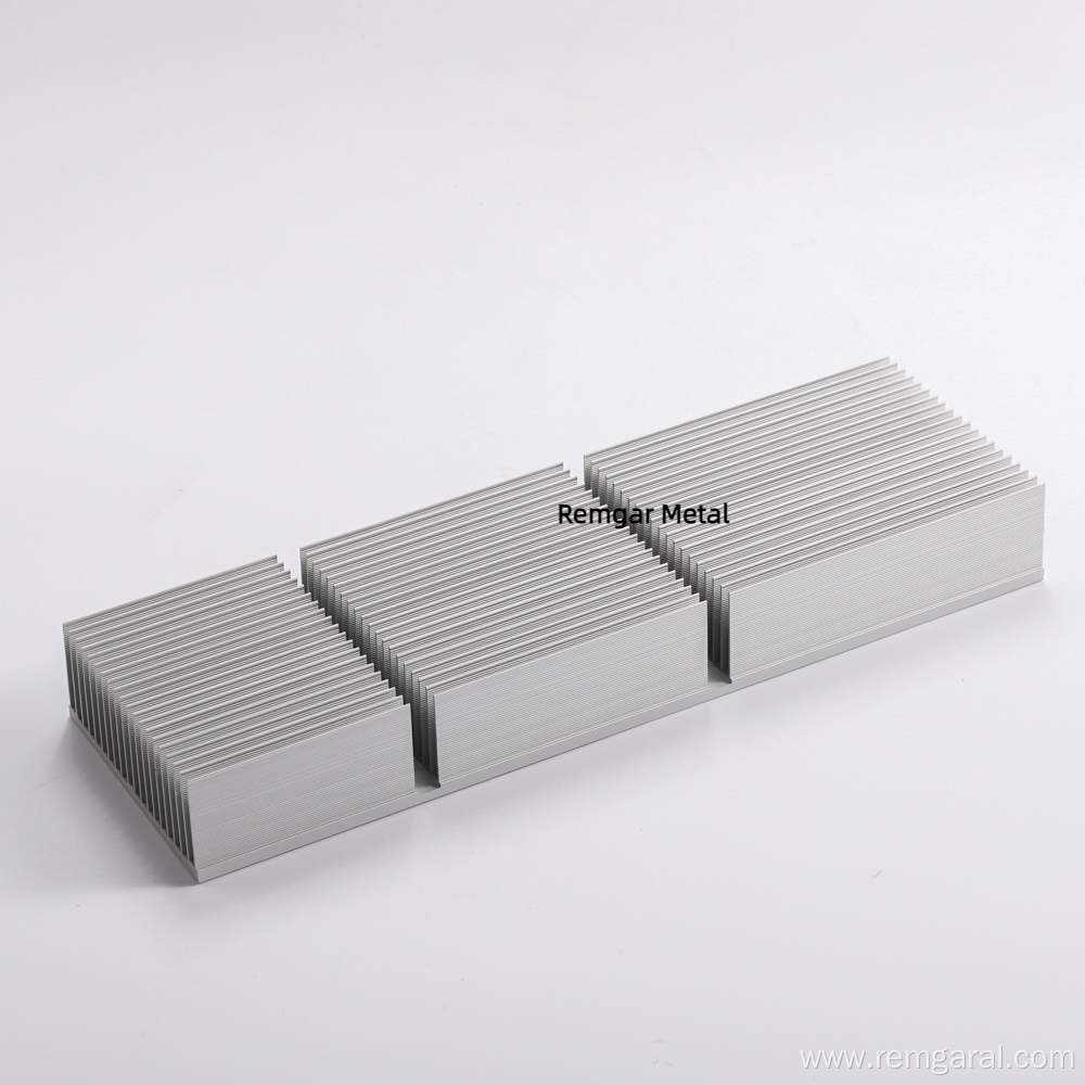 cnc milling extrusion aluminum extruded led heatsink