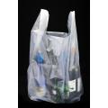 Clear Plastic Shopping Vest Bag