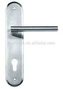 LH240 Stainless Steel Lever Handle with Plate