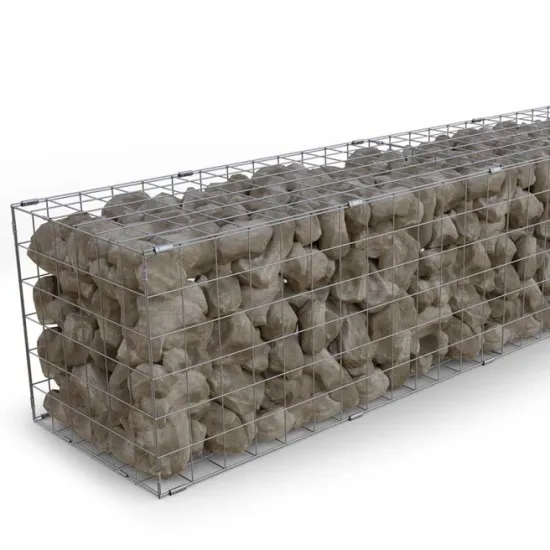 CE Certified Galvanized Gabion Baskets for Stone Walls and Steps