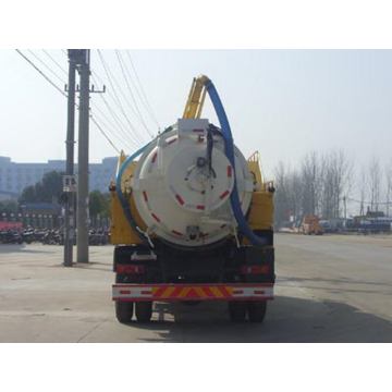 Dongfeng Sewer Cleaning Vacuum Tank Sucking Truck