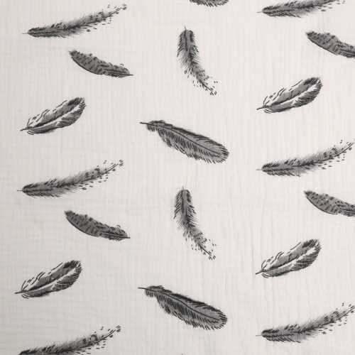 New Products For Chirdren Cotton Gauze Printed Fabric