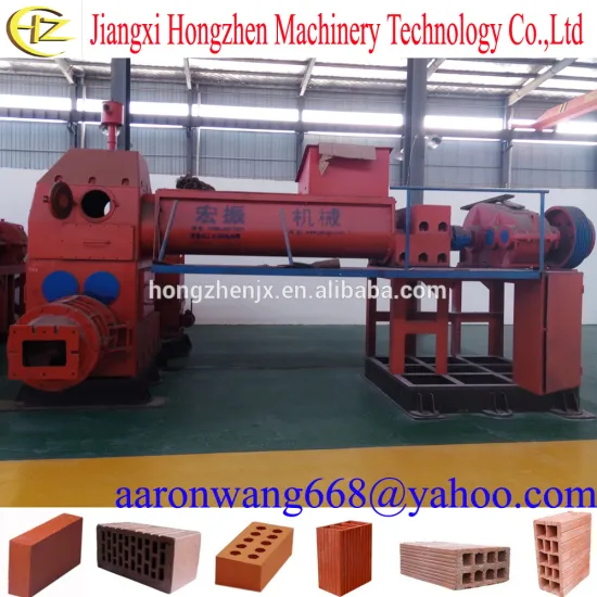 Clay block machinery