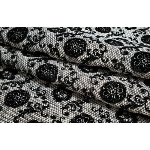 Woven Polyester Flock for Sofa Upholstery Fabric