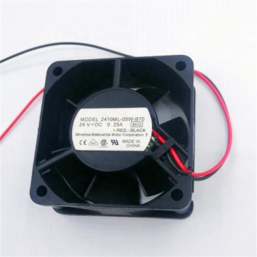 Berkualitas tinggi 2410ml-05W-B70 NMB 24V 60x60x25mm kipas pendingin