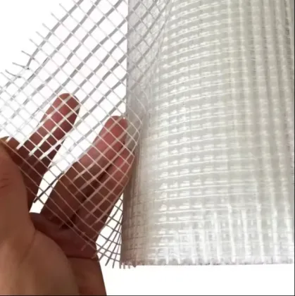 White Fiber Glass Grid Cloth for Construction Materials