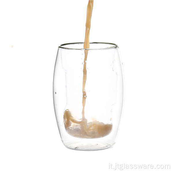 2016 Nuova tazza di caffè in vetro