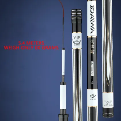 Ultra Light Carbon Fiber Carp Fishing Rods 3.6m-7.2m 5 Section Telescopic Rod Pod
