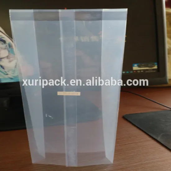 more than 10 years OEM experence 7 layer co extrusion white/clear plastic packaging bag