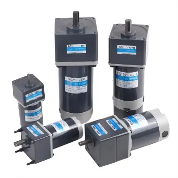 High Torque Low Speed Brush Electric DC Gear Motors 15W-300W 12V-220V