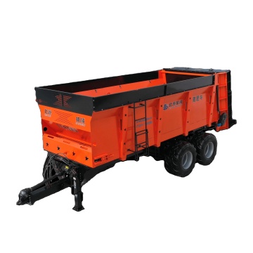 Twin Vertical Spiral Manure Spreader for Poultry Farms