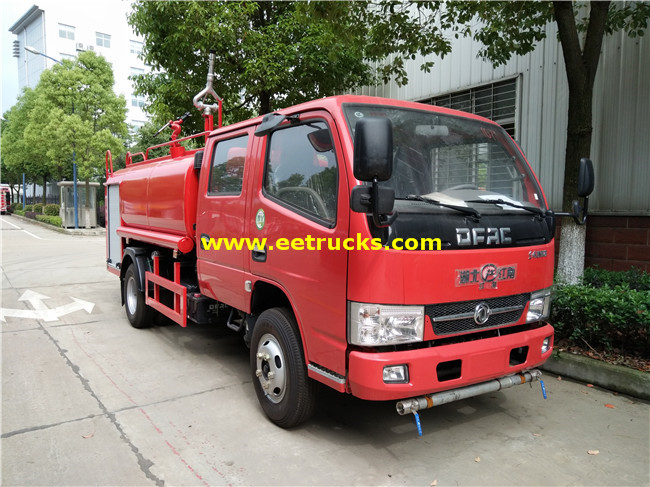 500 Gallon 4x2 Emergency Fire Fighting Trucks