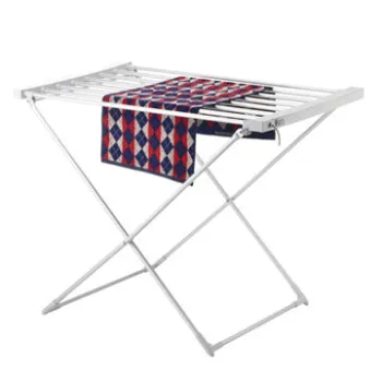 Heated electric towel rail, high polished