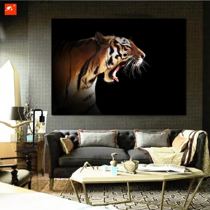 Wall Decor of Tiger Canvas Prints