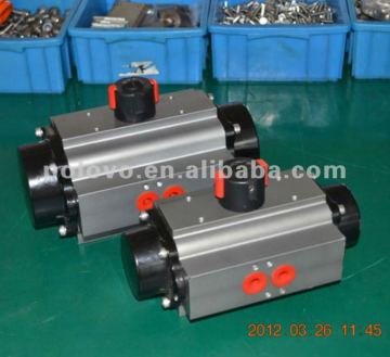Wafer type butterfly valve pneumatic actuator
