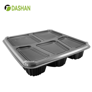 Disposable Plastic Bento Lunch Boxes for Wholesale Takeaway Food