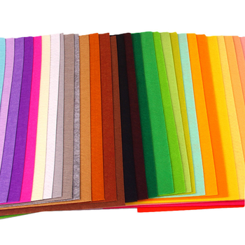 100% Non-woven Polyester Colored Felt for DIY CRAFT