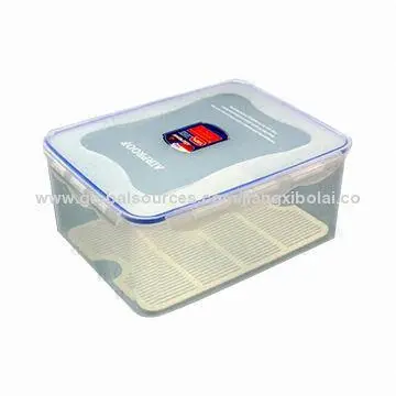 PP plastic large snapware airtight food container