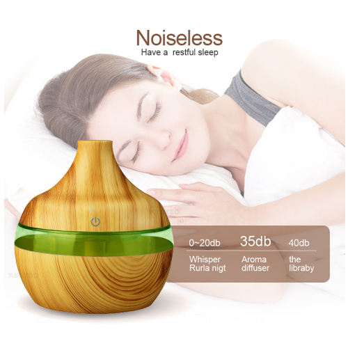 Innovation 300ml Wood Grain Cool Mist Diffuser Humidifier