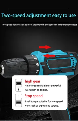 High-Power Multifunctional Household Tools: Including Demolition Drills, Screwdrivers, Impact Nail Drills, and Drilling Machines